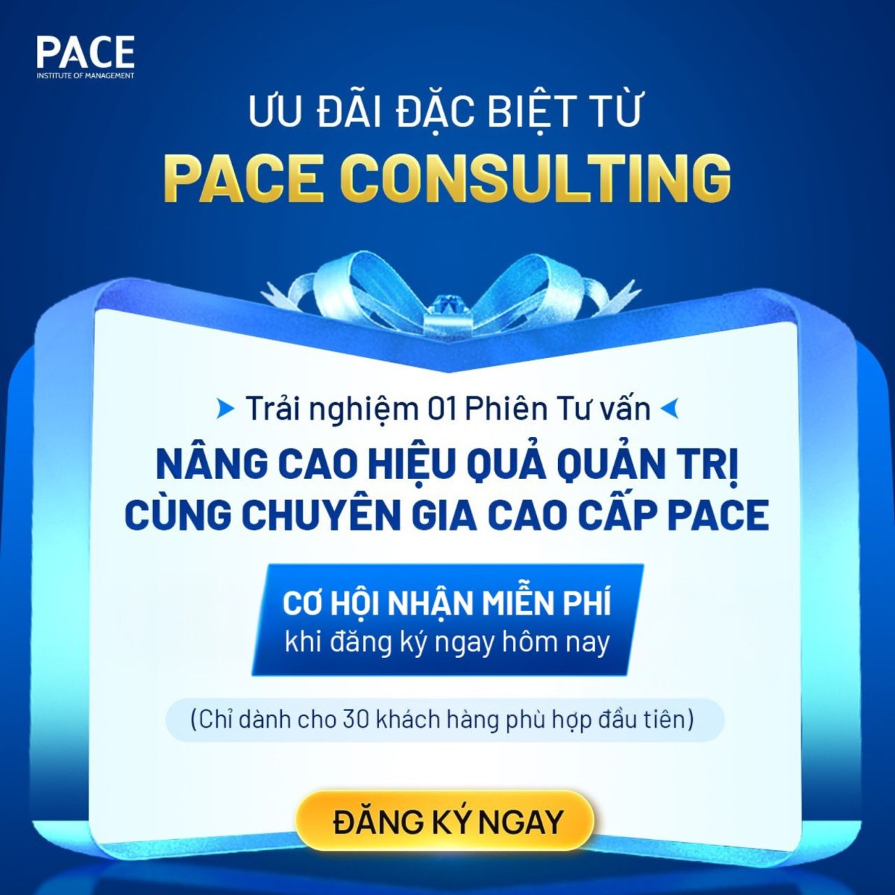 PACE Institute of Management ad