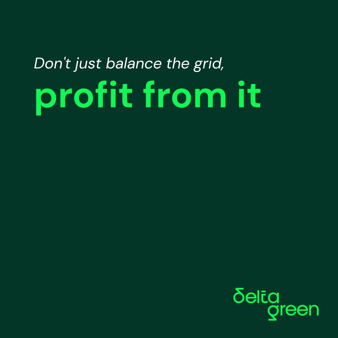 Delta Green Europe ad