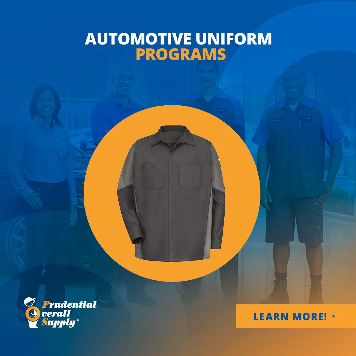 Prudential Overall Supply ad