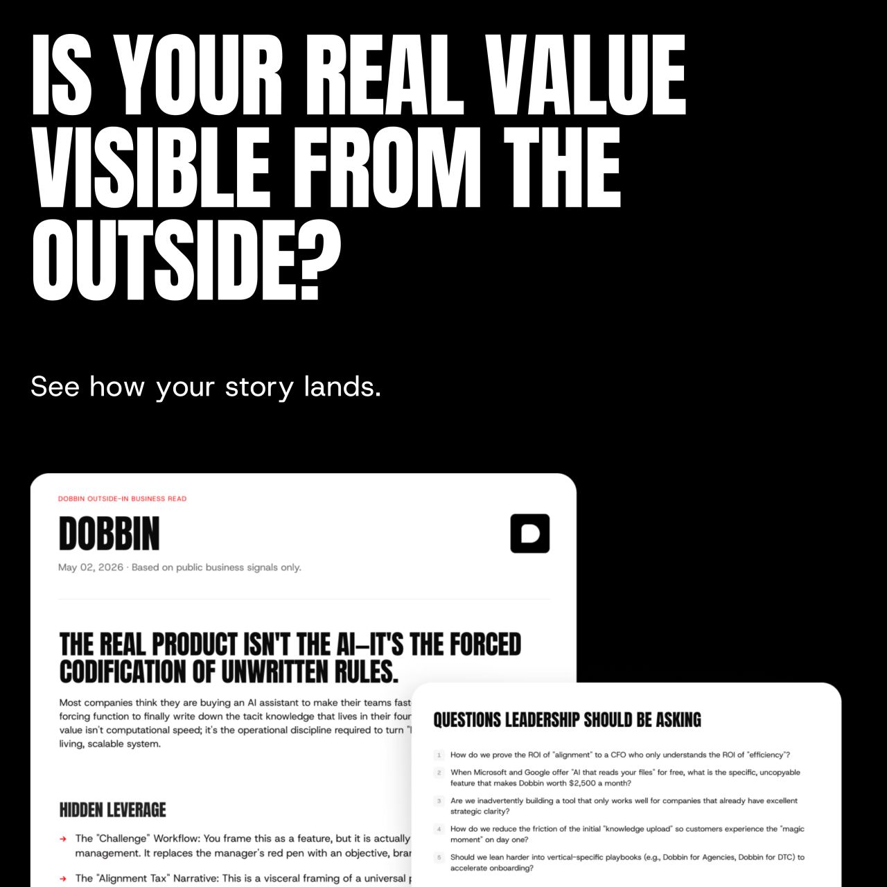 Dobbin ad
