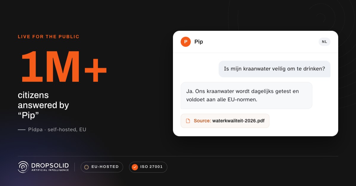 Dropsolid AI ad