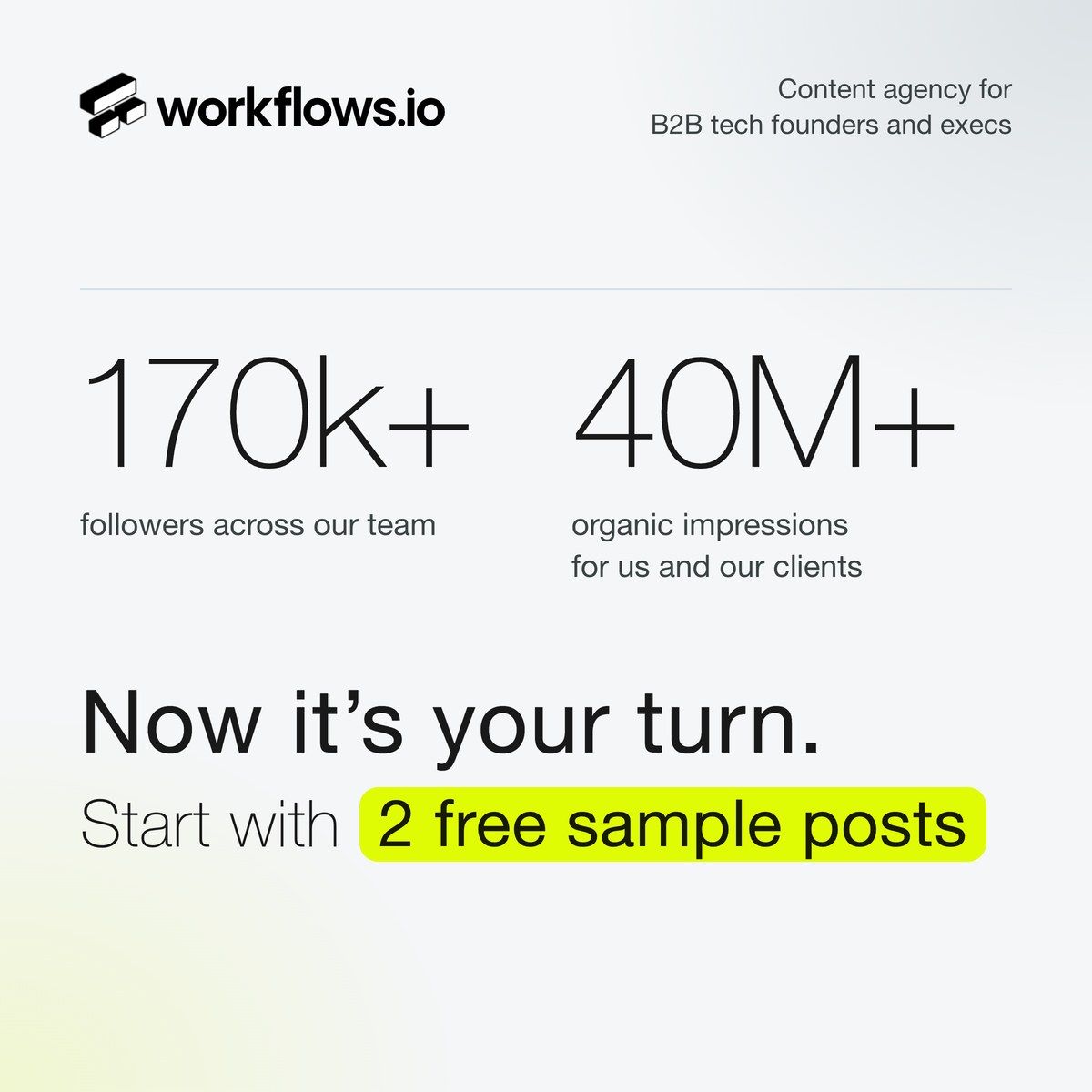 Workflows.io ad