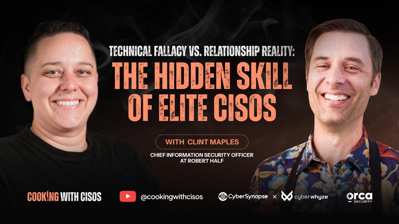 Cooking with CISOs ad