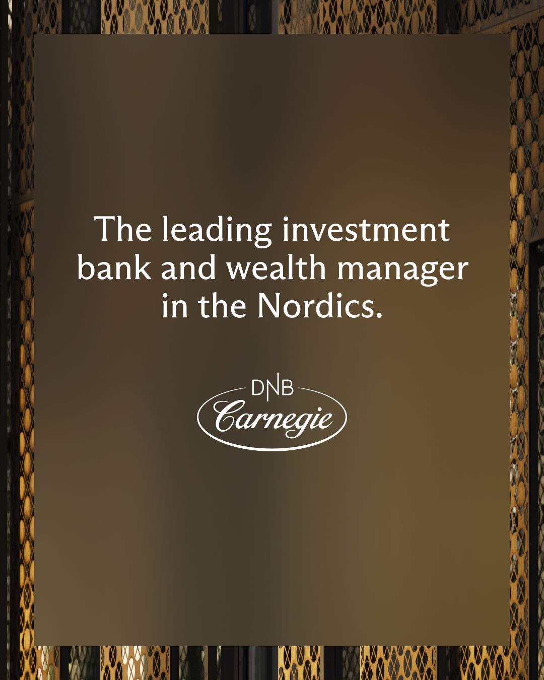 DNB Carnegie ad