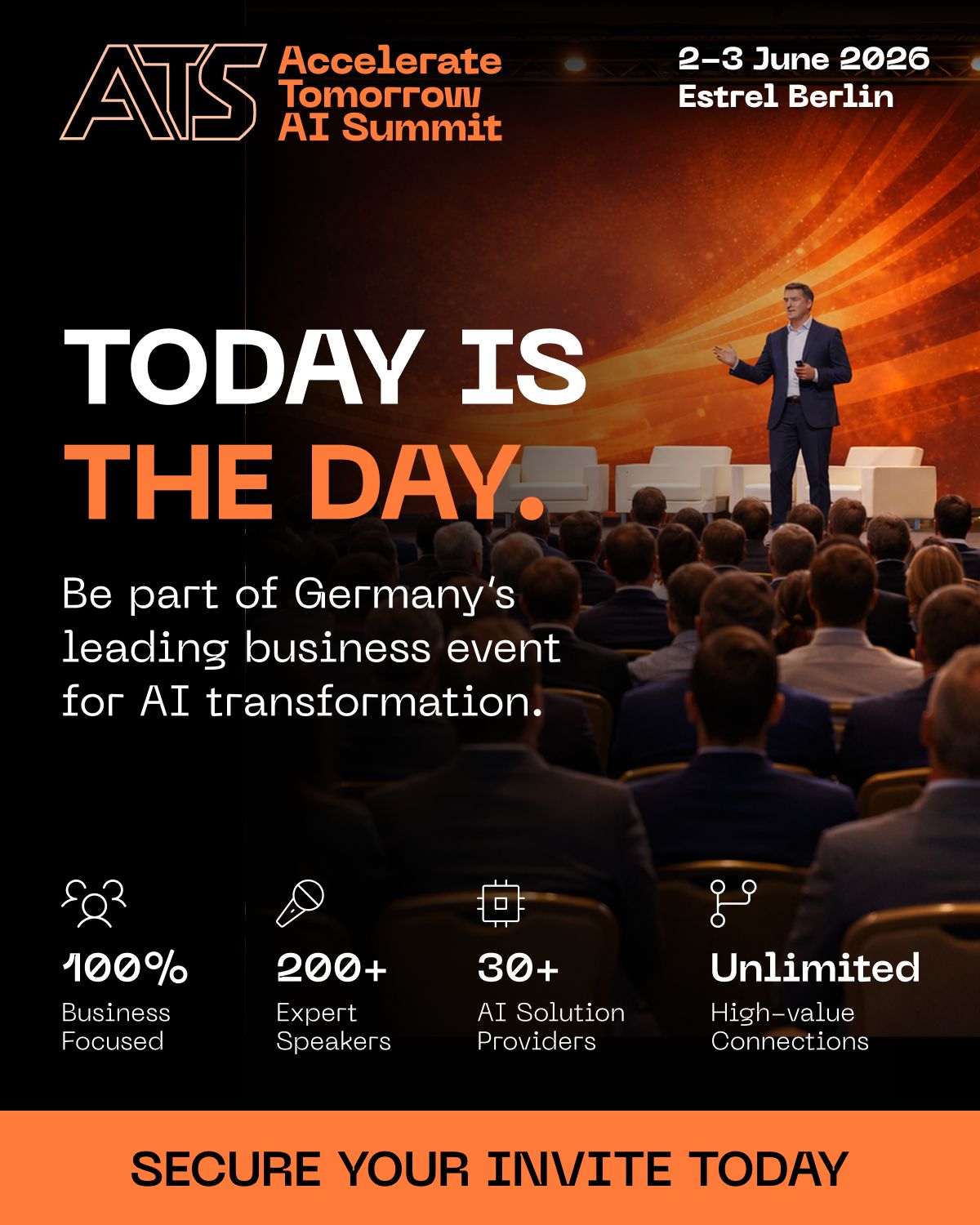 Accelerate Tomorrow ad