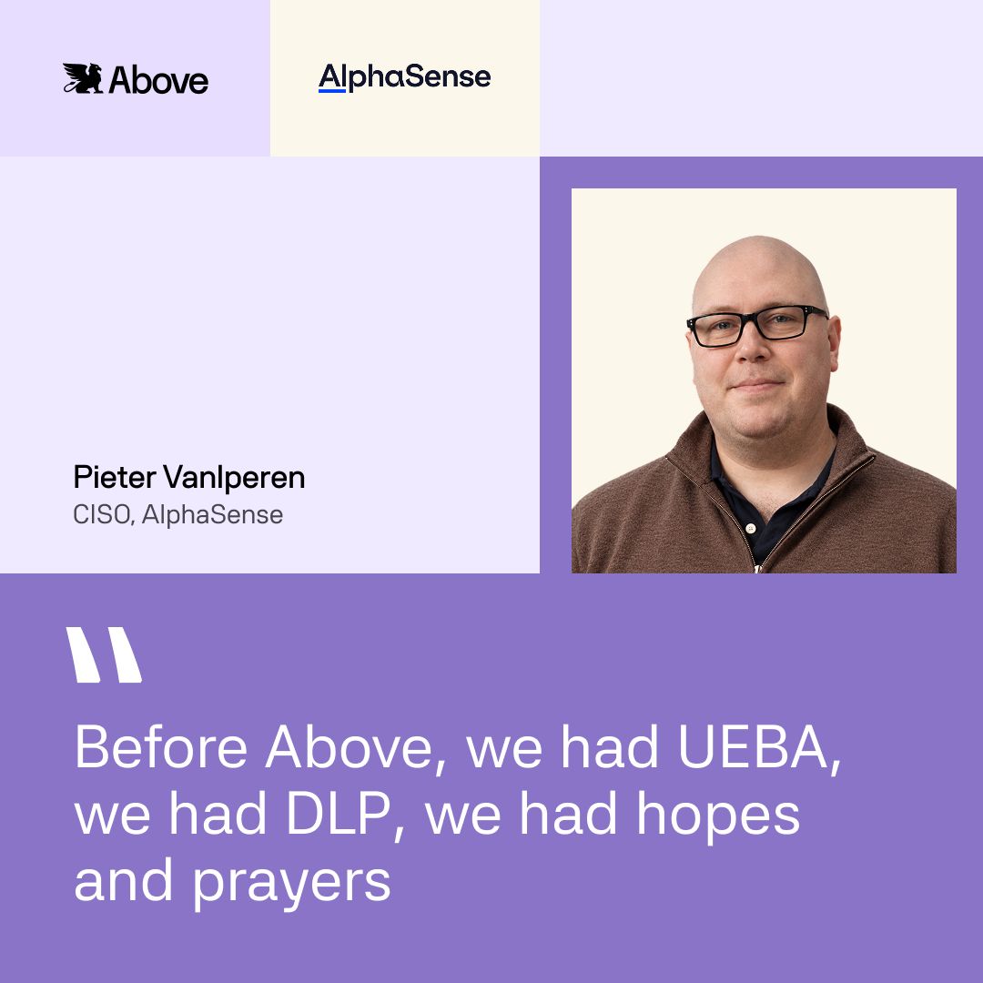 Above Security ad