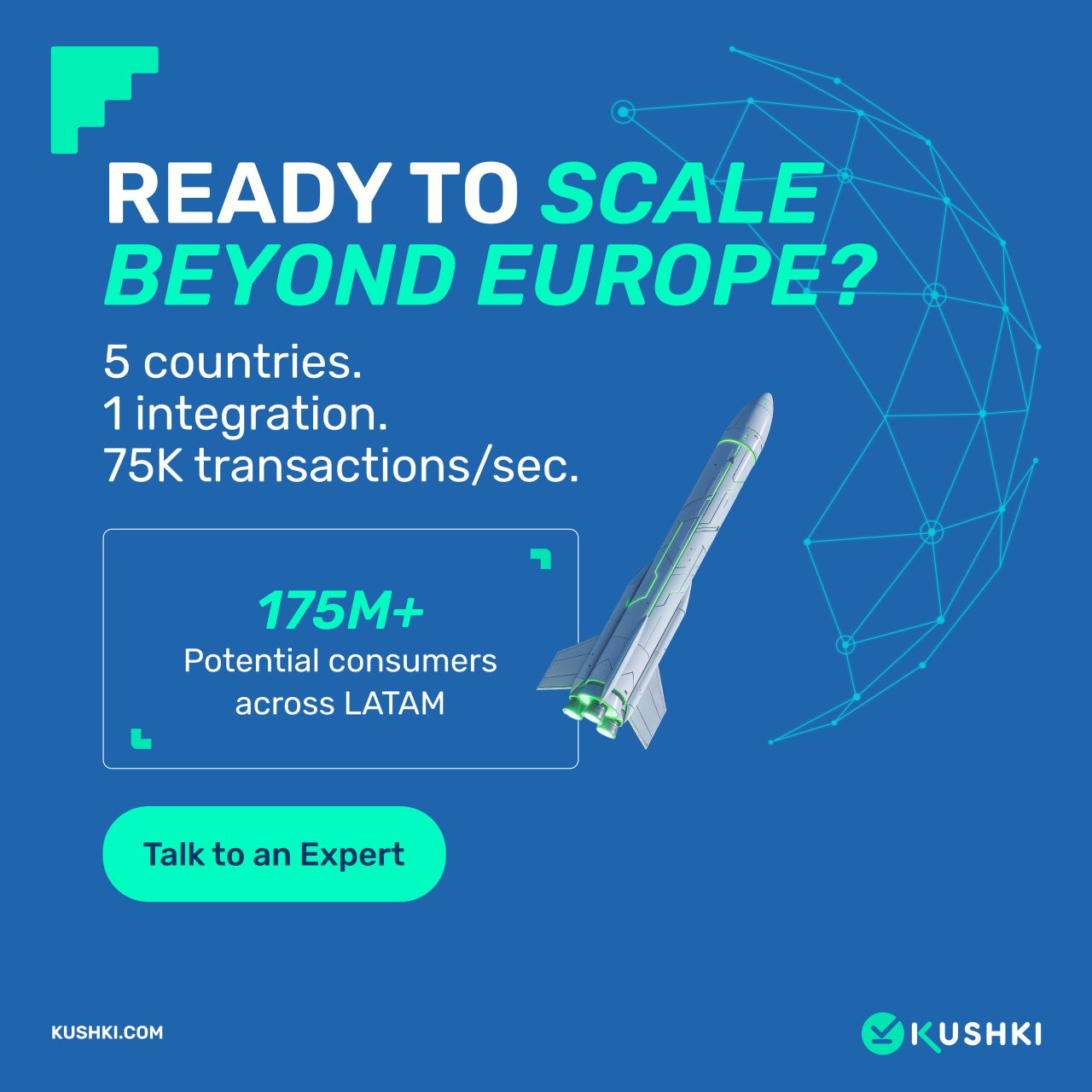 Kushki ad