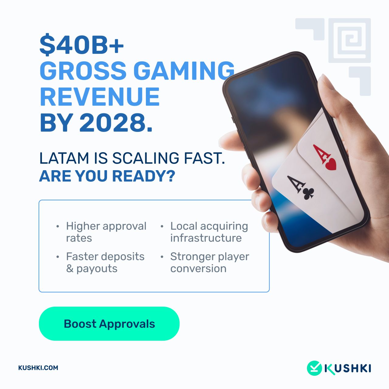 Kushki ad