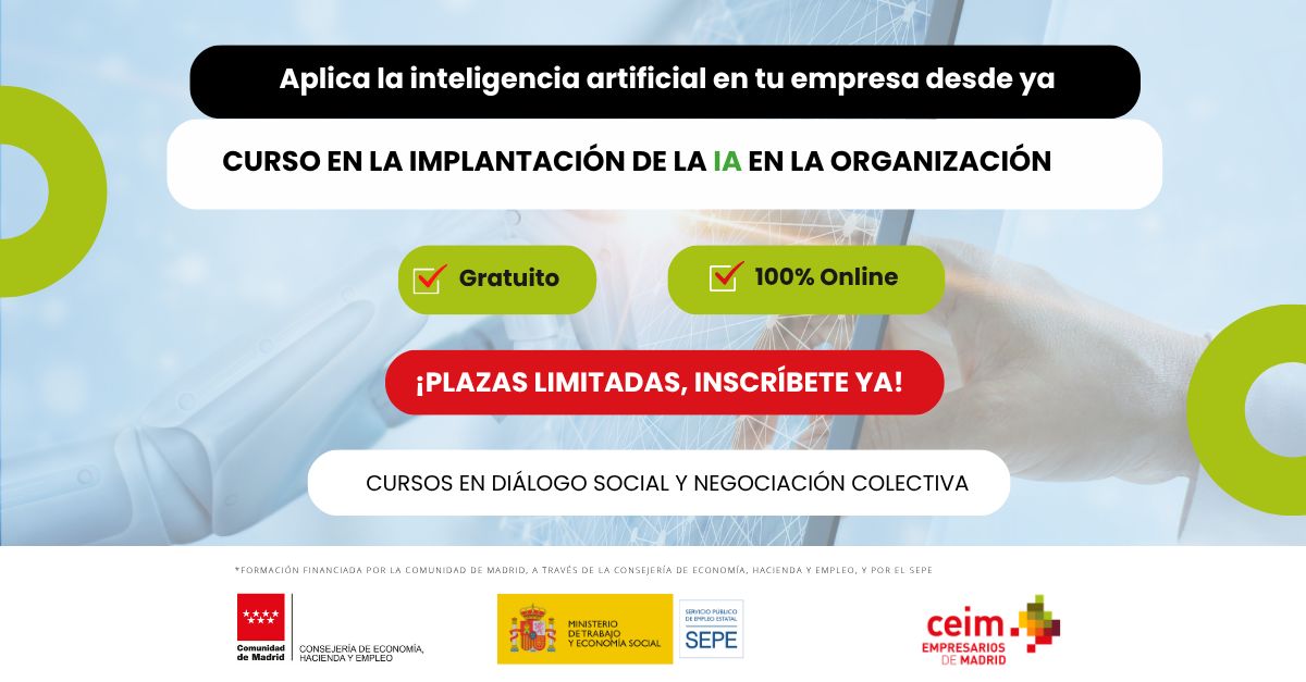 CEIM - Confederación Empresarial de Madrid-CEOE ad