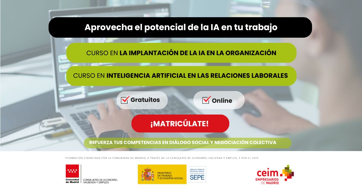 CEIM - Confederación Empresarial de Madrid-CEOE ad