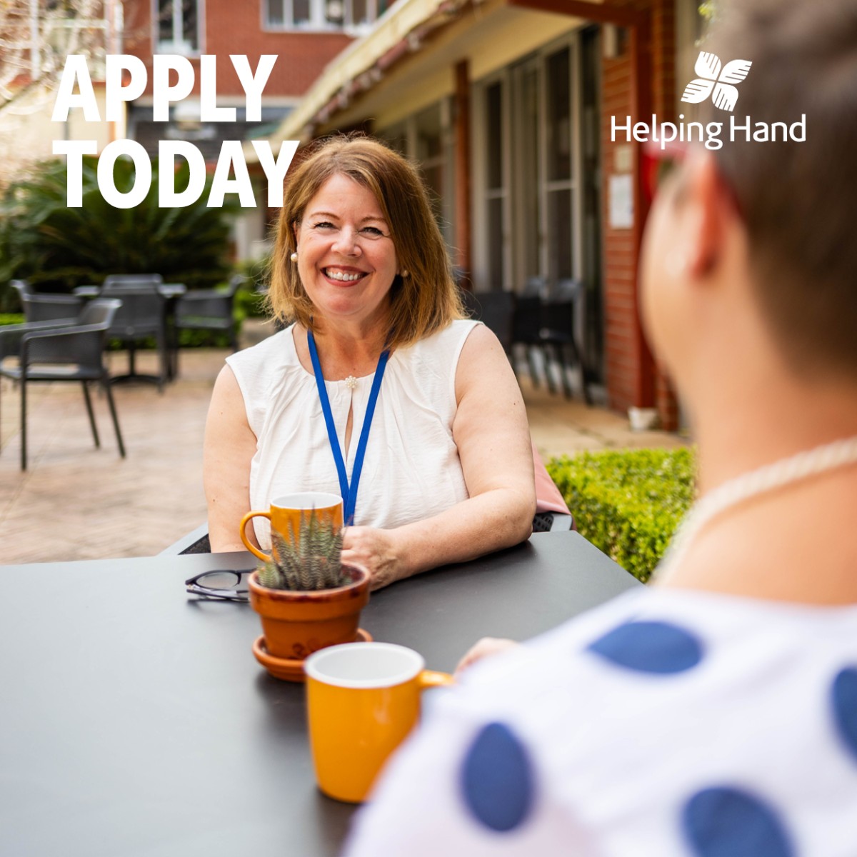 Helping Hand Aged Care ad