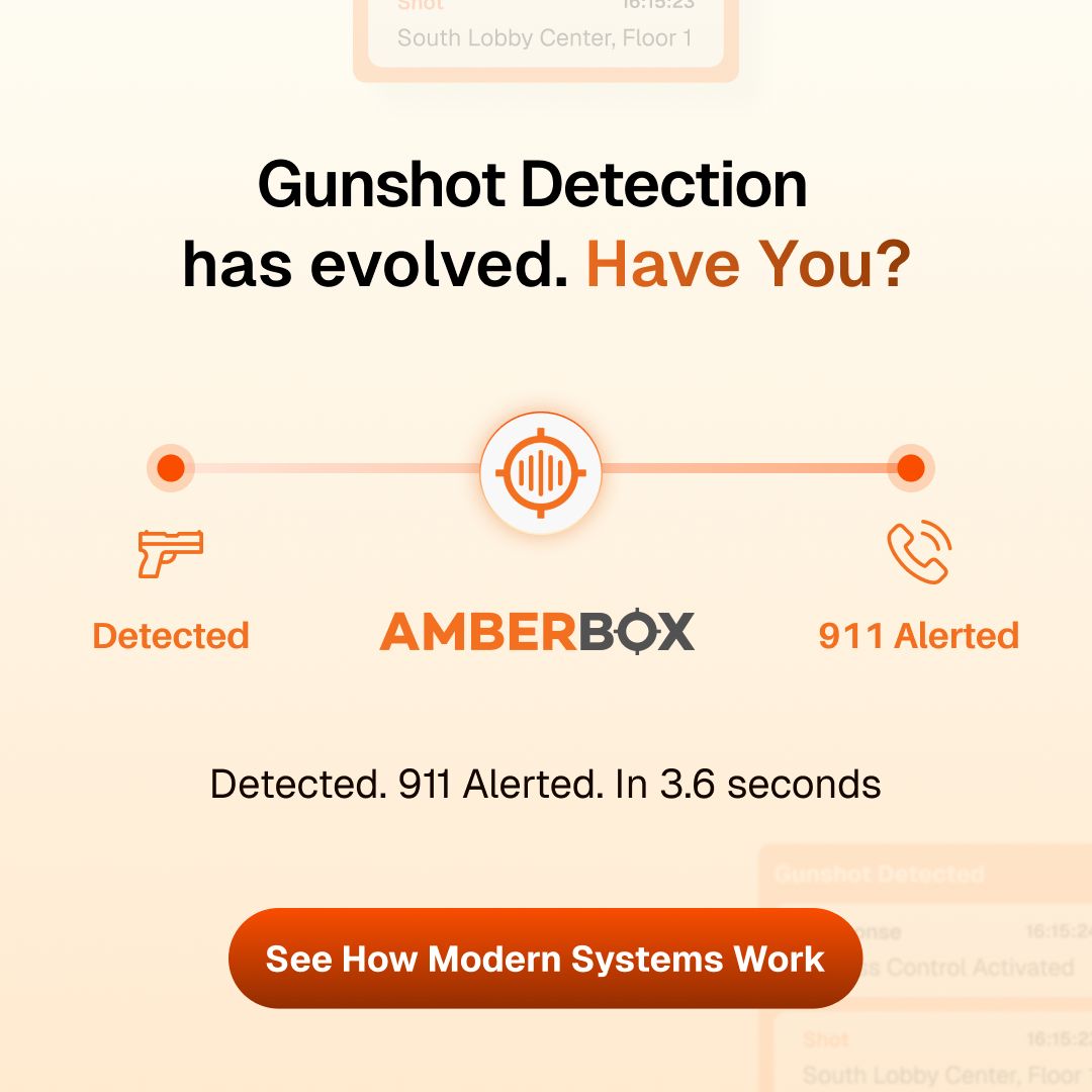 AmberBox Gunshot Detection ad