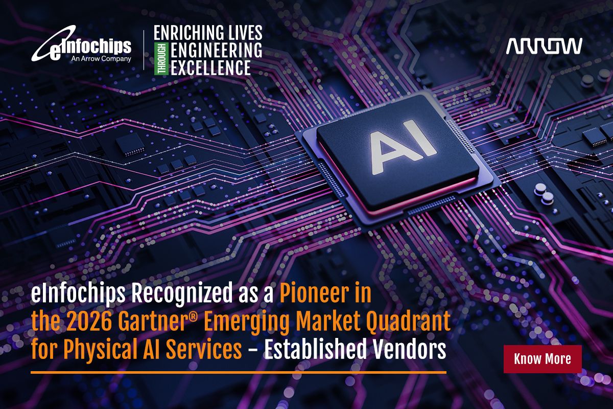 eInfochips (An Arrow Company) ad