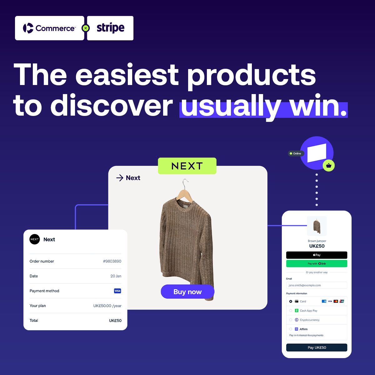 Commerce ad