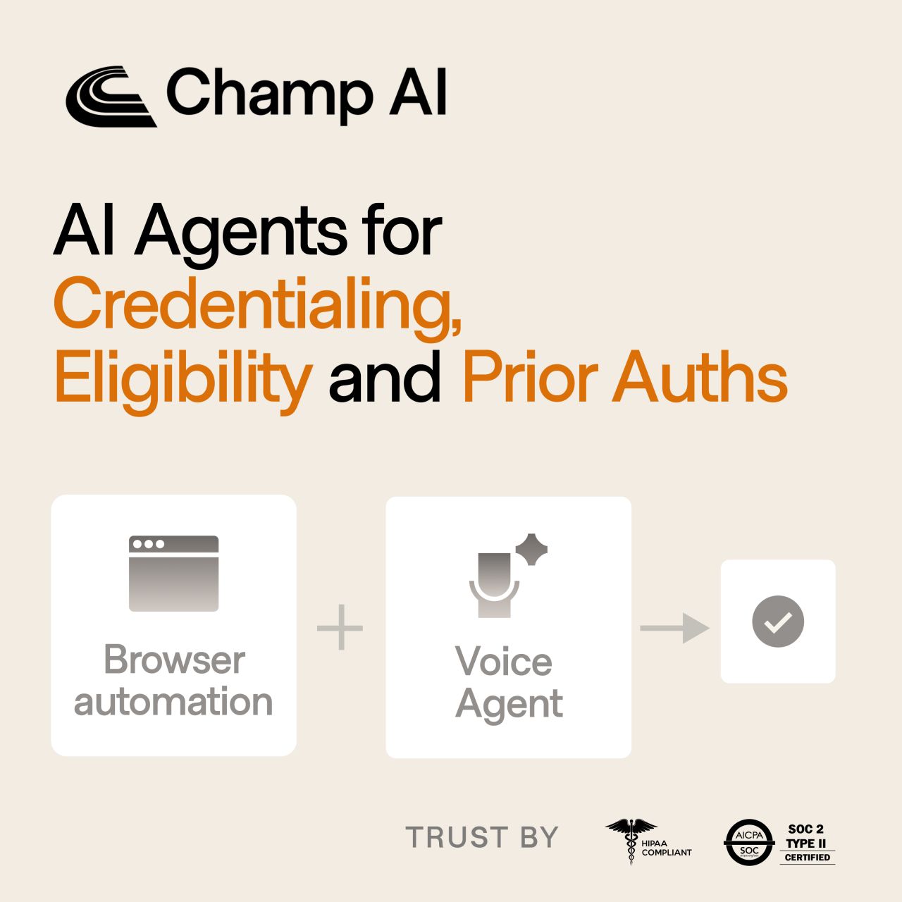 Champ AI ad