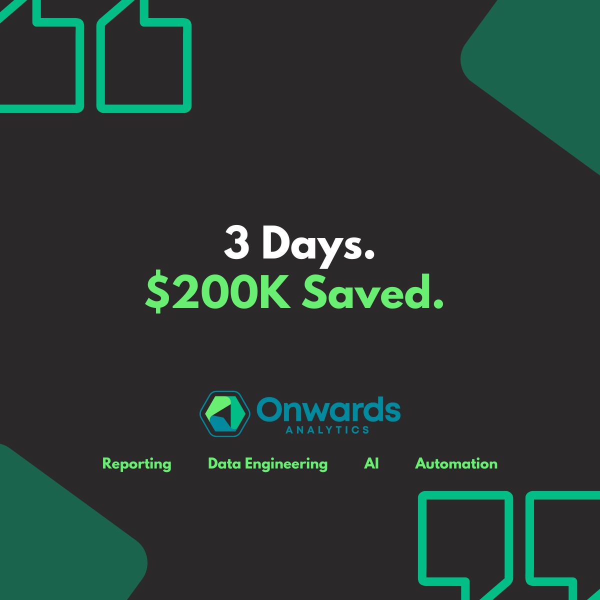 Onwards Analytics ad