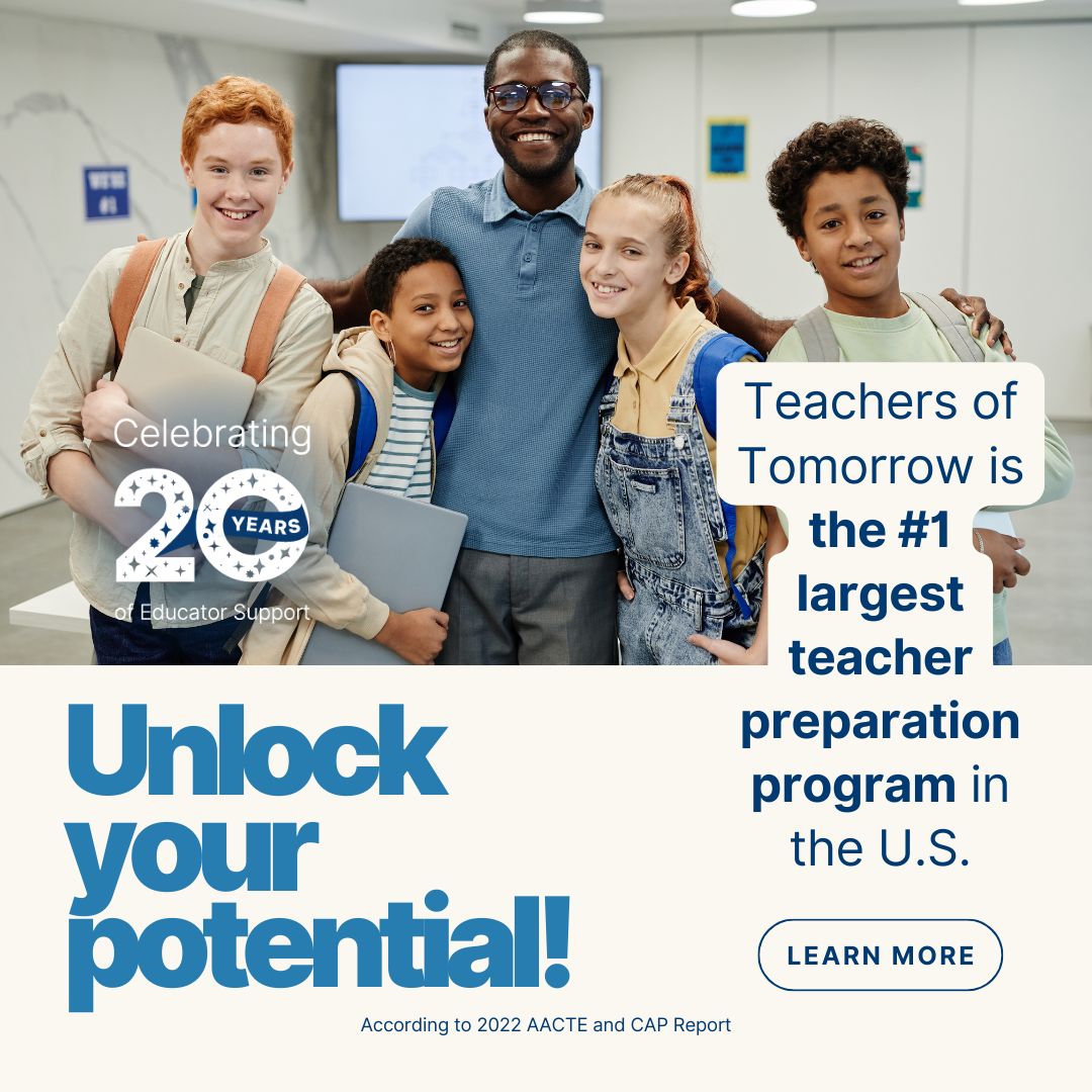 Teachers of Tomorrow ad