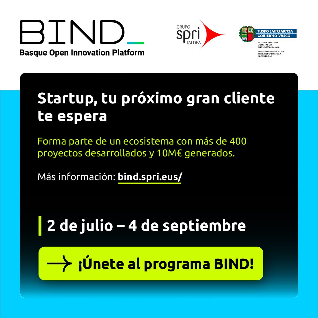 BIND - Basque Open Innovation Platform ad