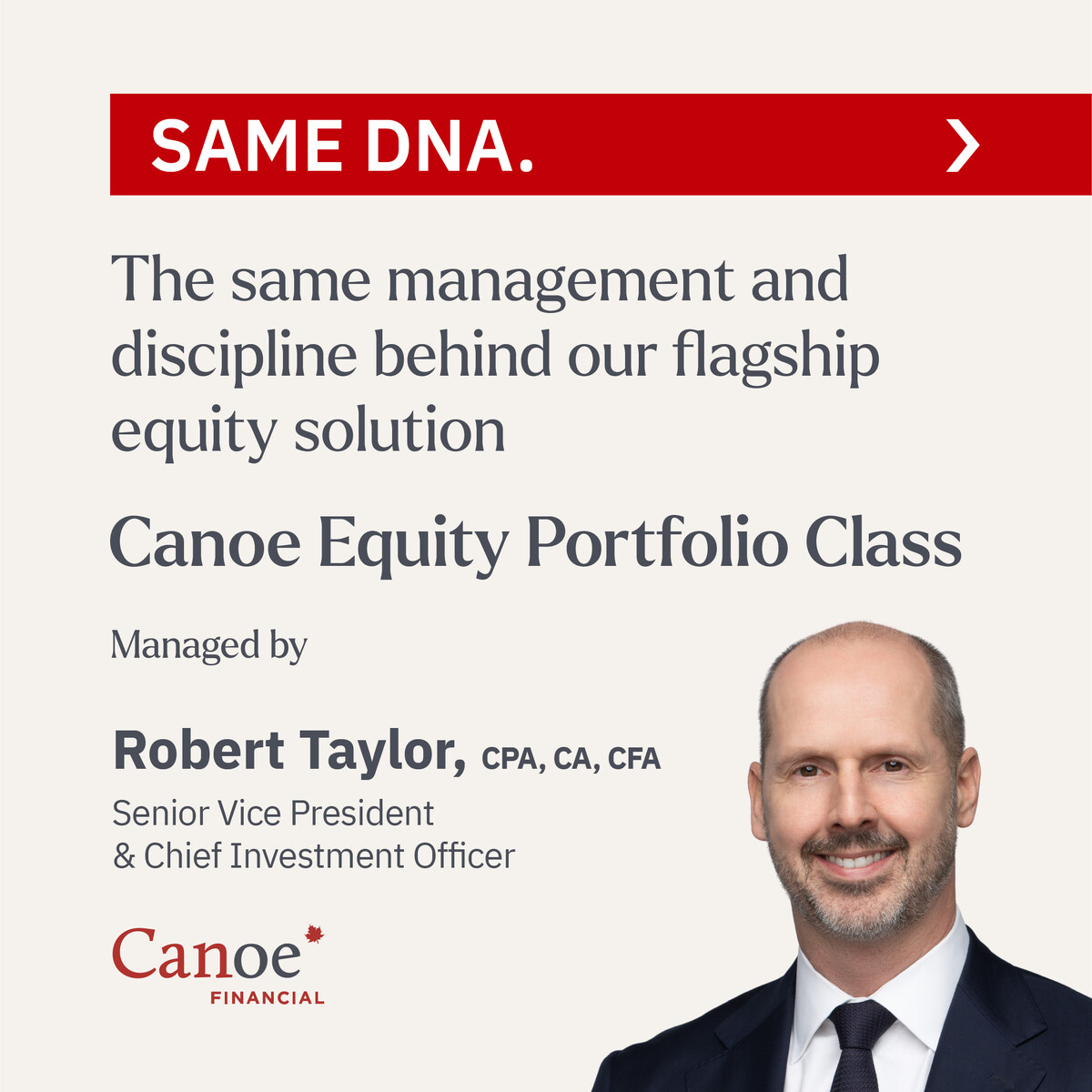 Canoe Financial ad