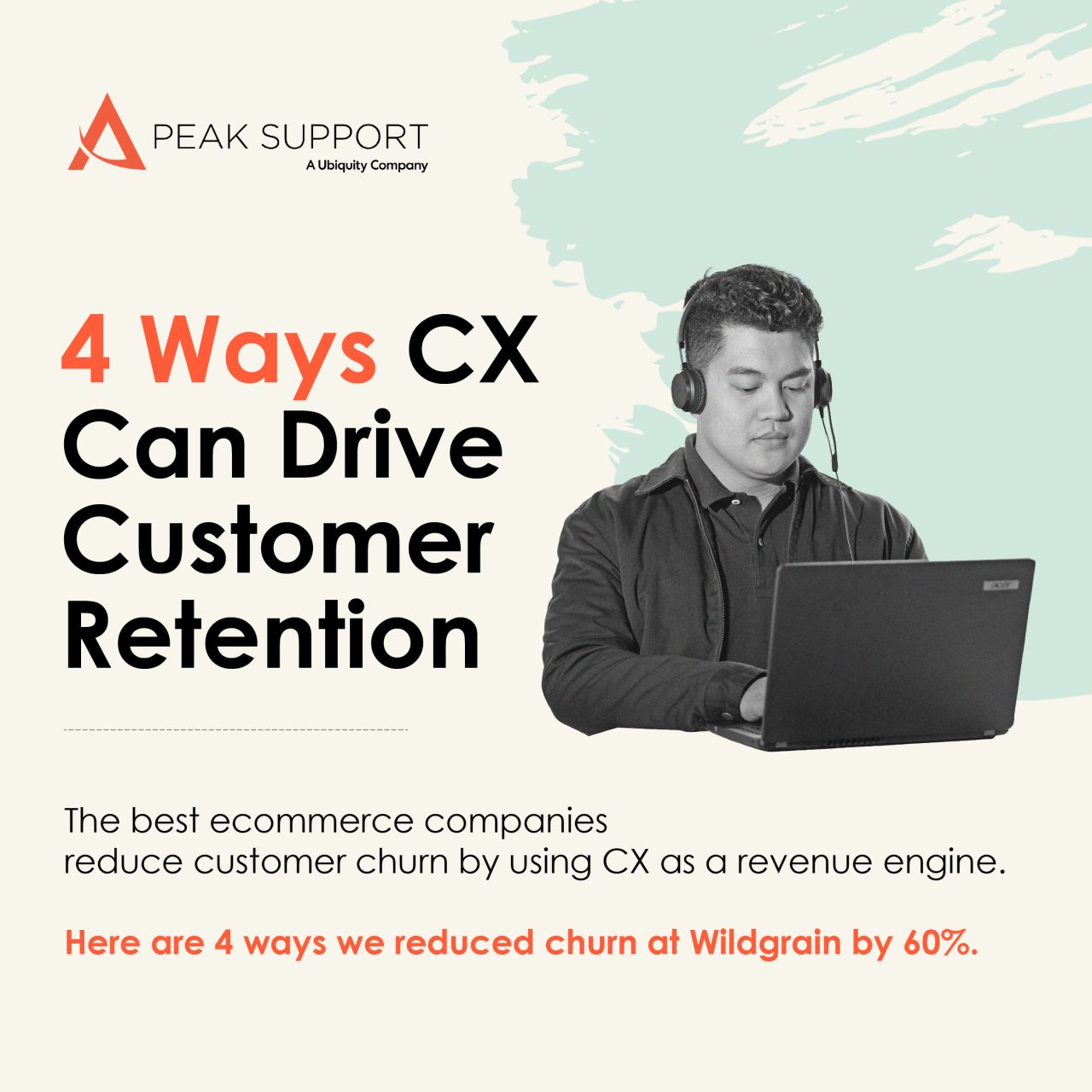 Peak Support ad