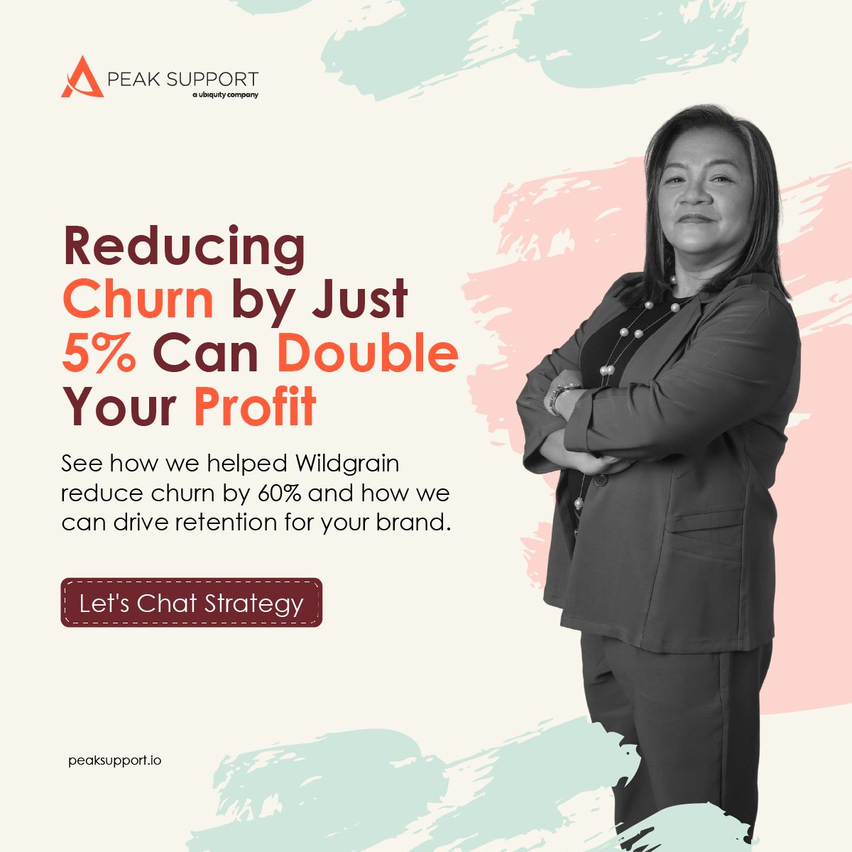 Peak Support ad