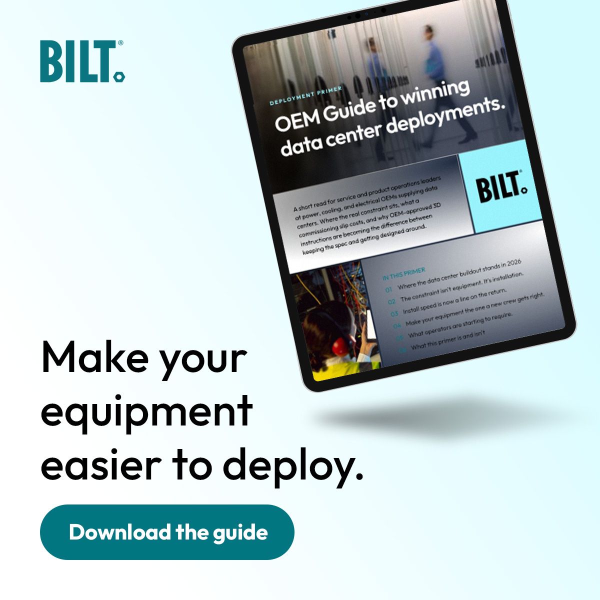 BILT Incorporated ad