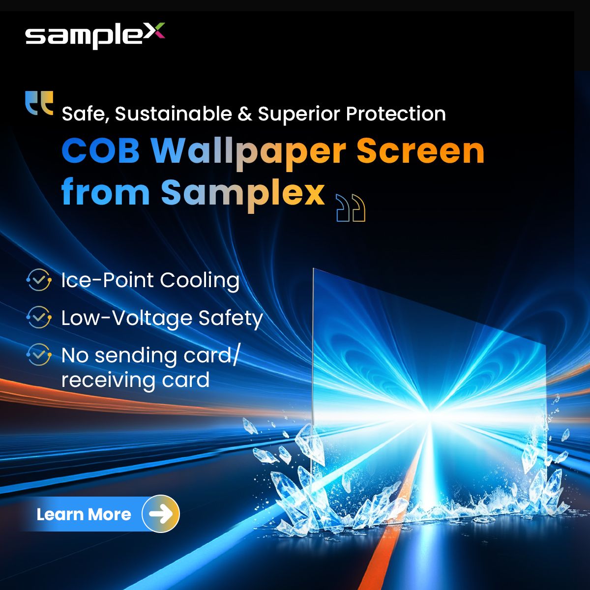 Samplex Display Solution ad