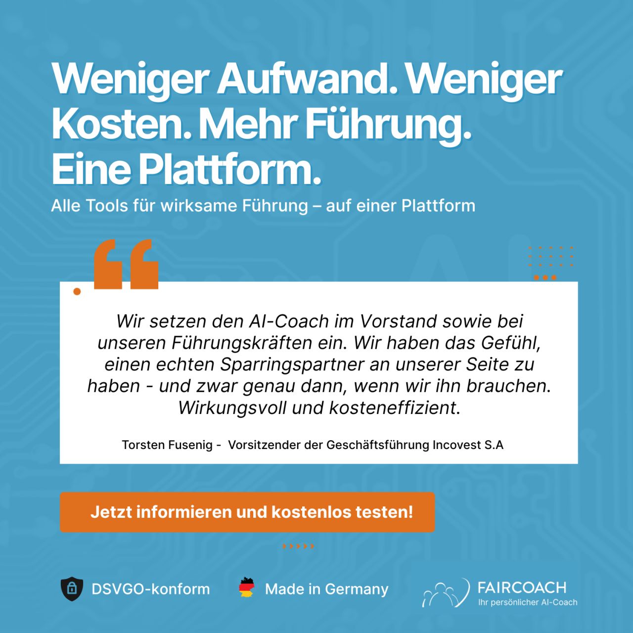 Faircoach GmbH ad