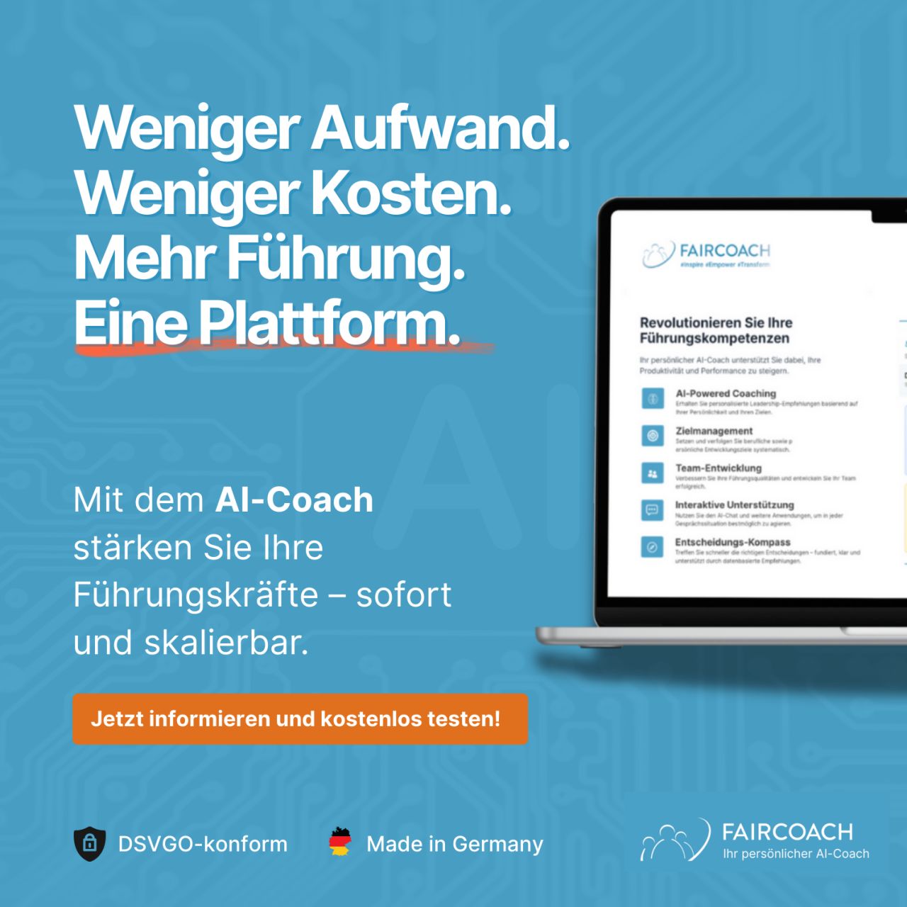 Faircoach GmbH ad