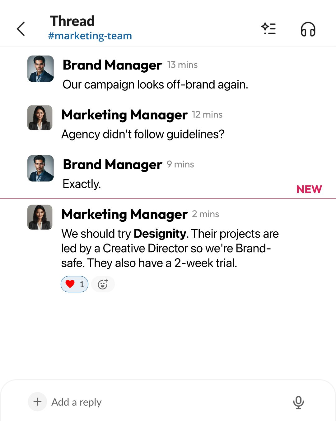 Designity ad