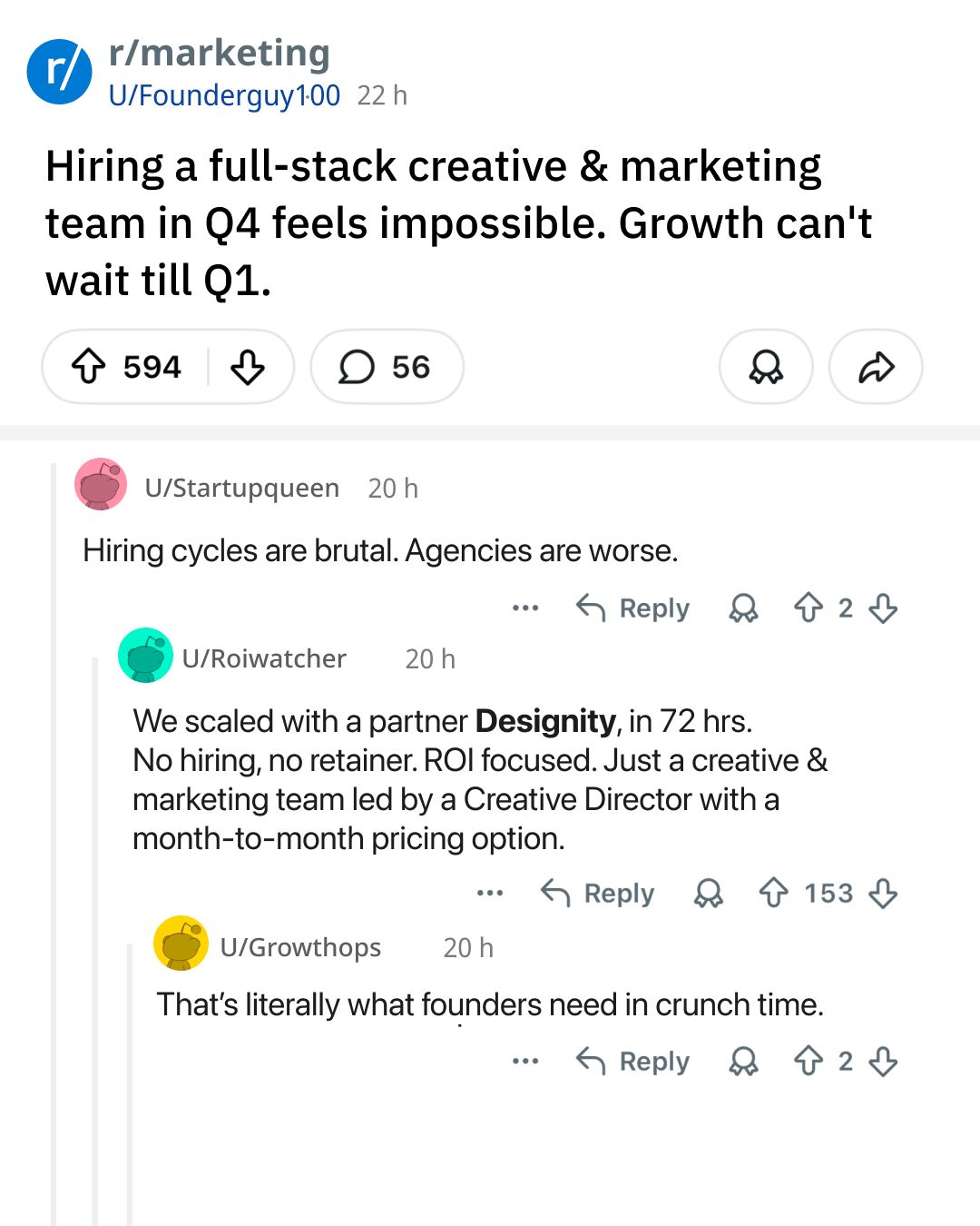 Designity ad
