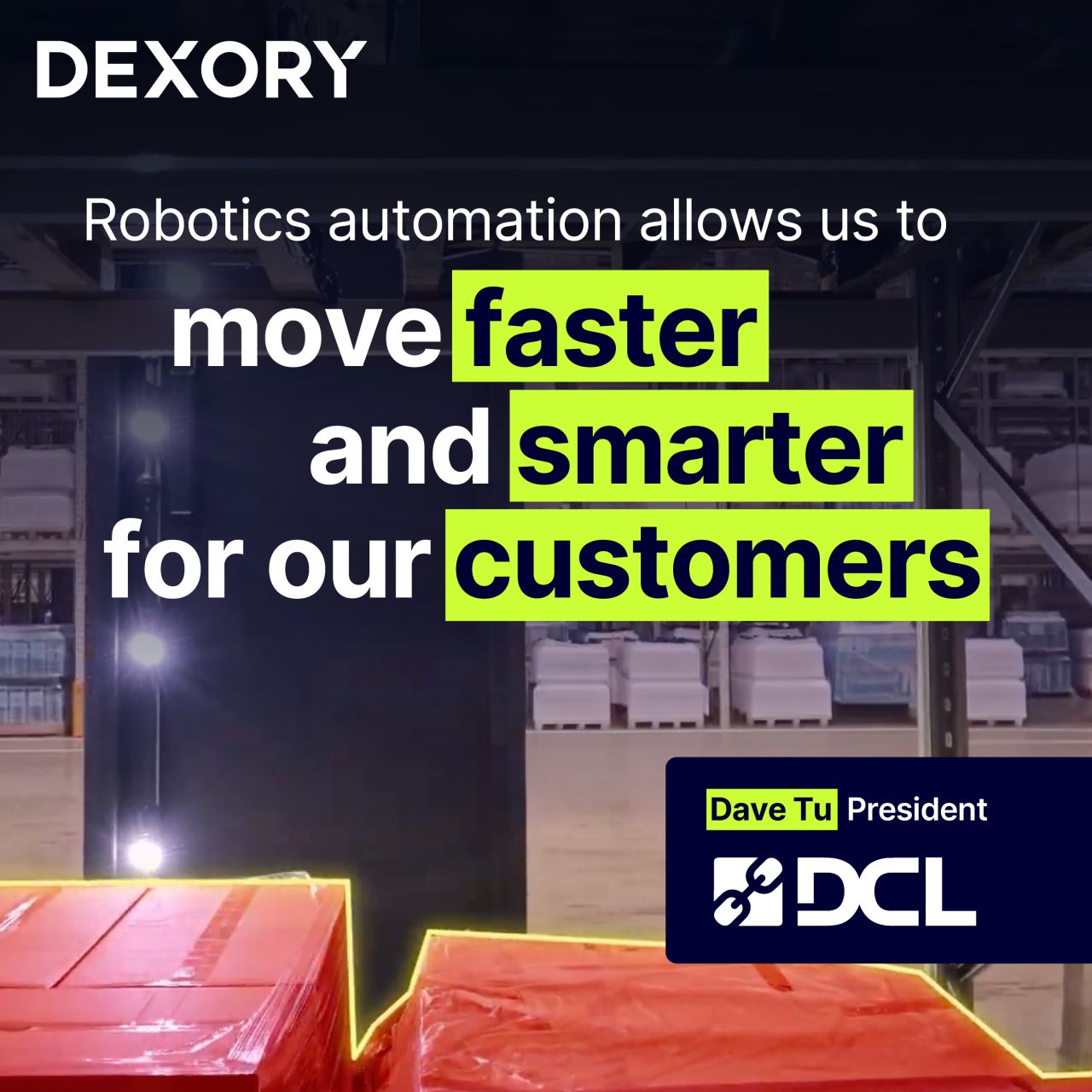 Dexory ad
