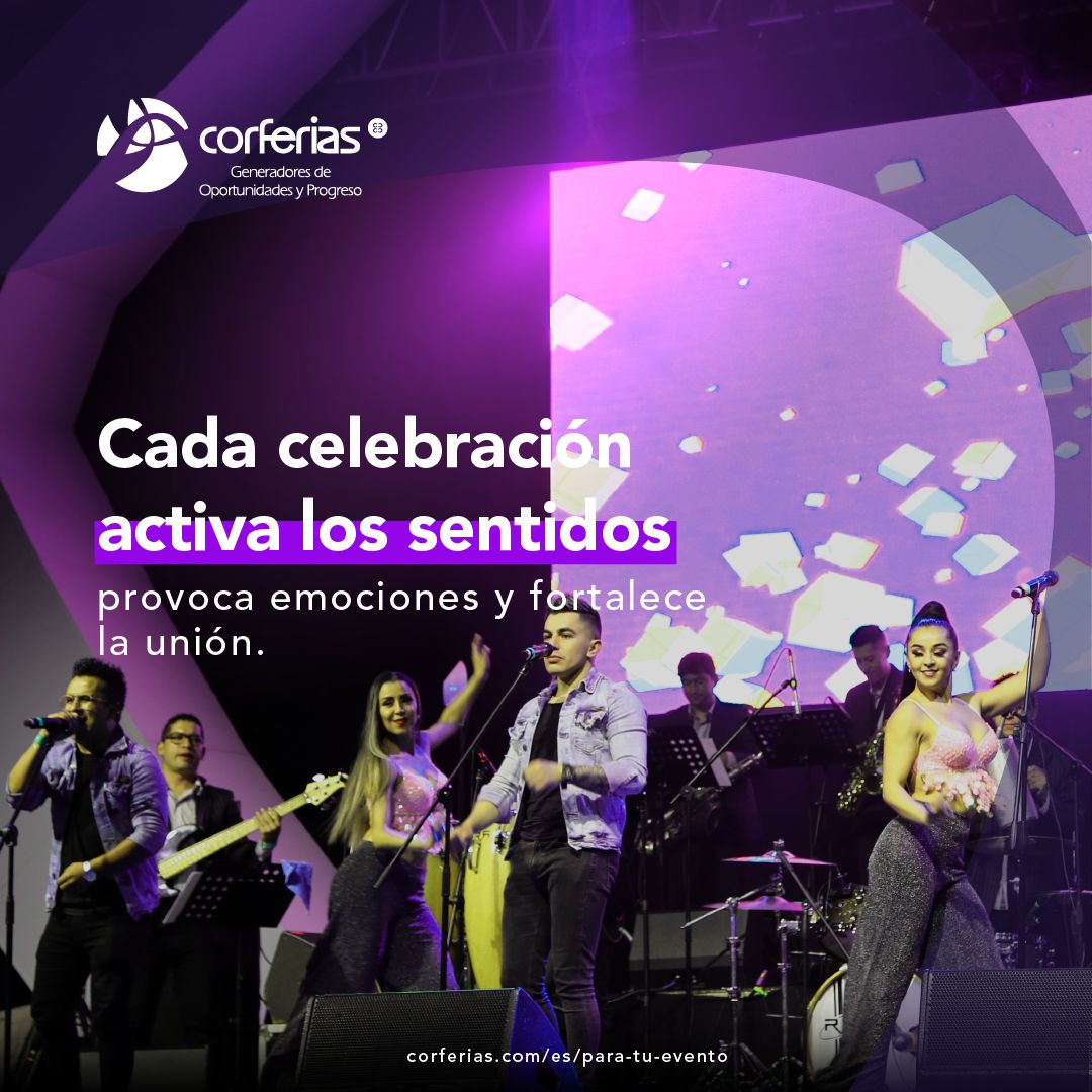 Corferias, Centro internacional de Negocios y Exposiciones de Bogotá. ad