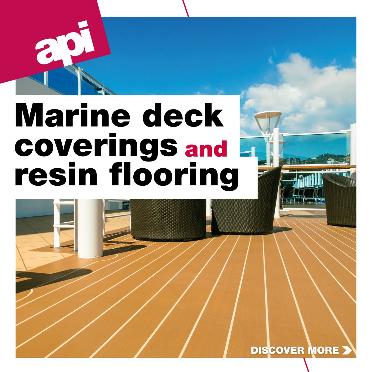 API | marine deck coverings and resin flooring ad