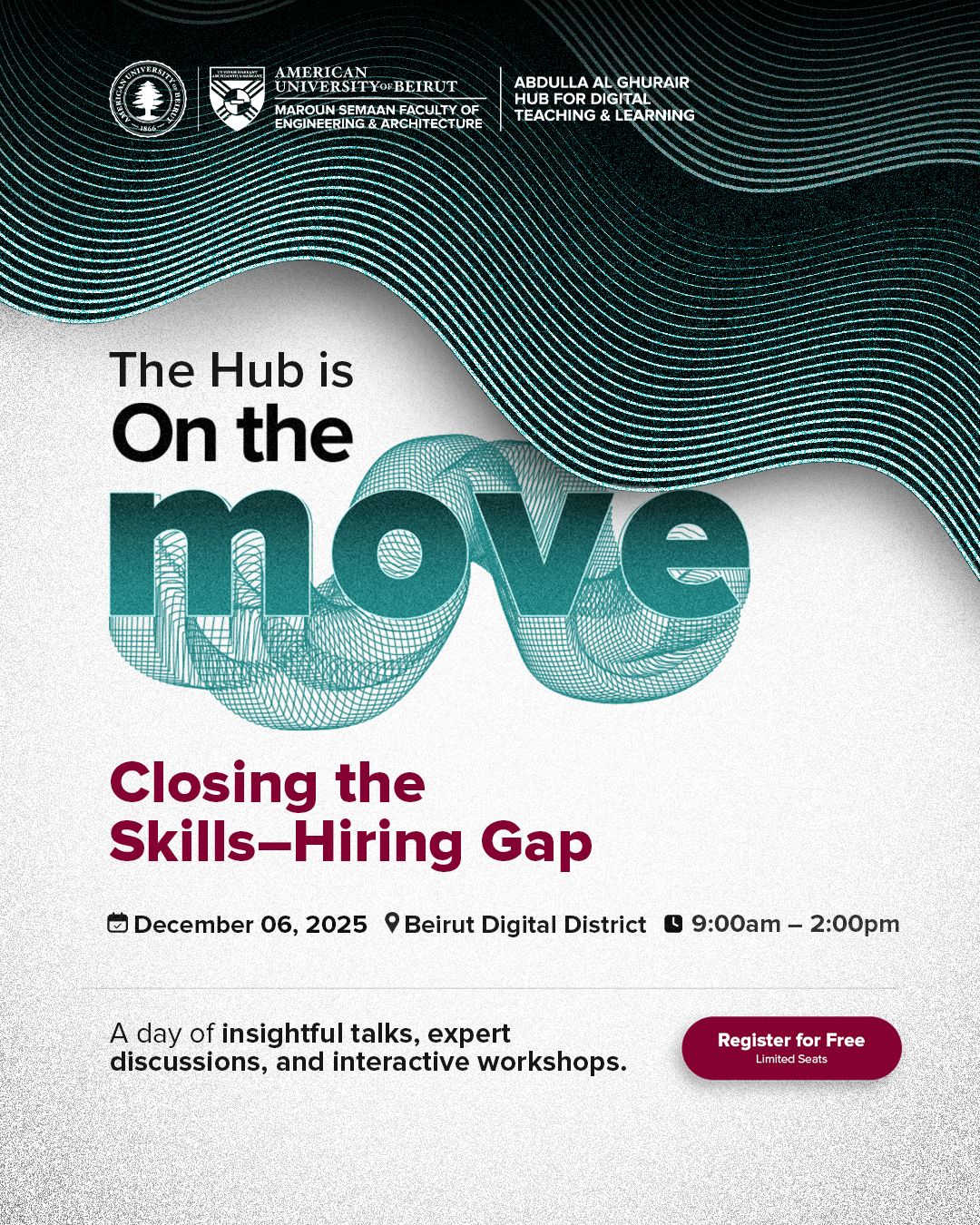 AUB - Abdulla Al Ghurair Hub for Digital Teaching and Learning ad
