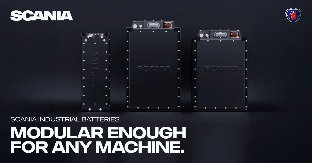 Scania Industrial Batteries ad
