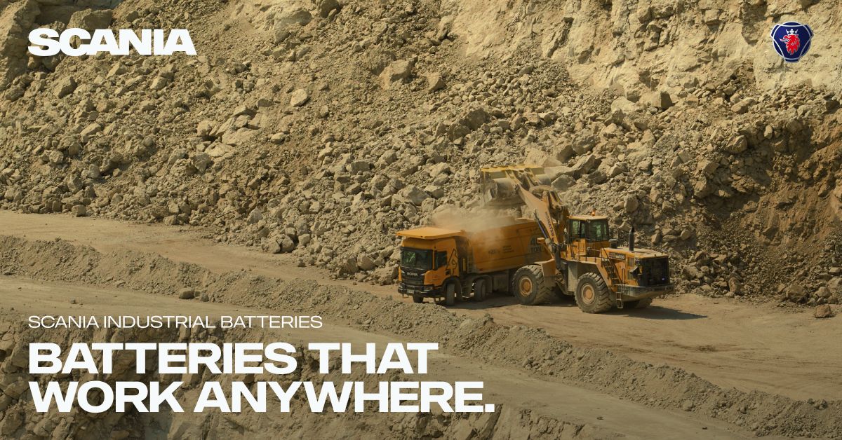 Scania Industrial Batteries ad