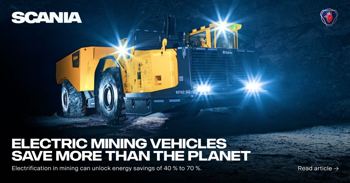 Scania Industrial Batteries ad
