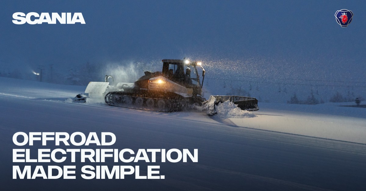 Scania Industrial Batteries ad