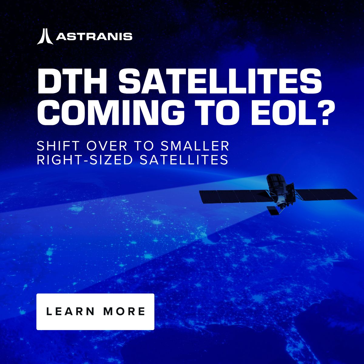 Astranis Space Technologies ad