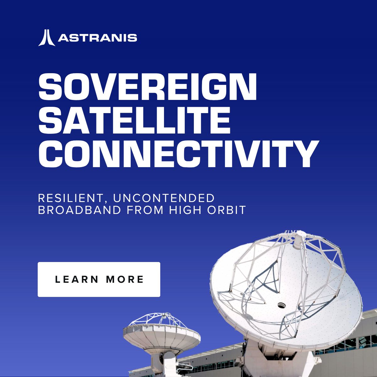 Astranis Space Technologies ad
