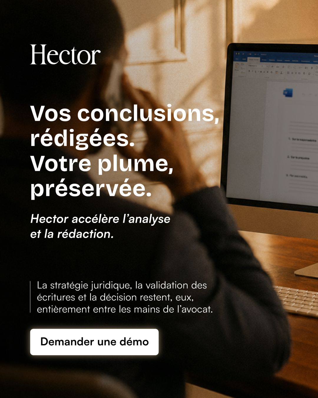 Hector AI ad