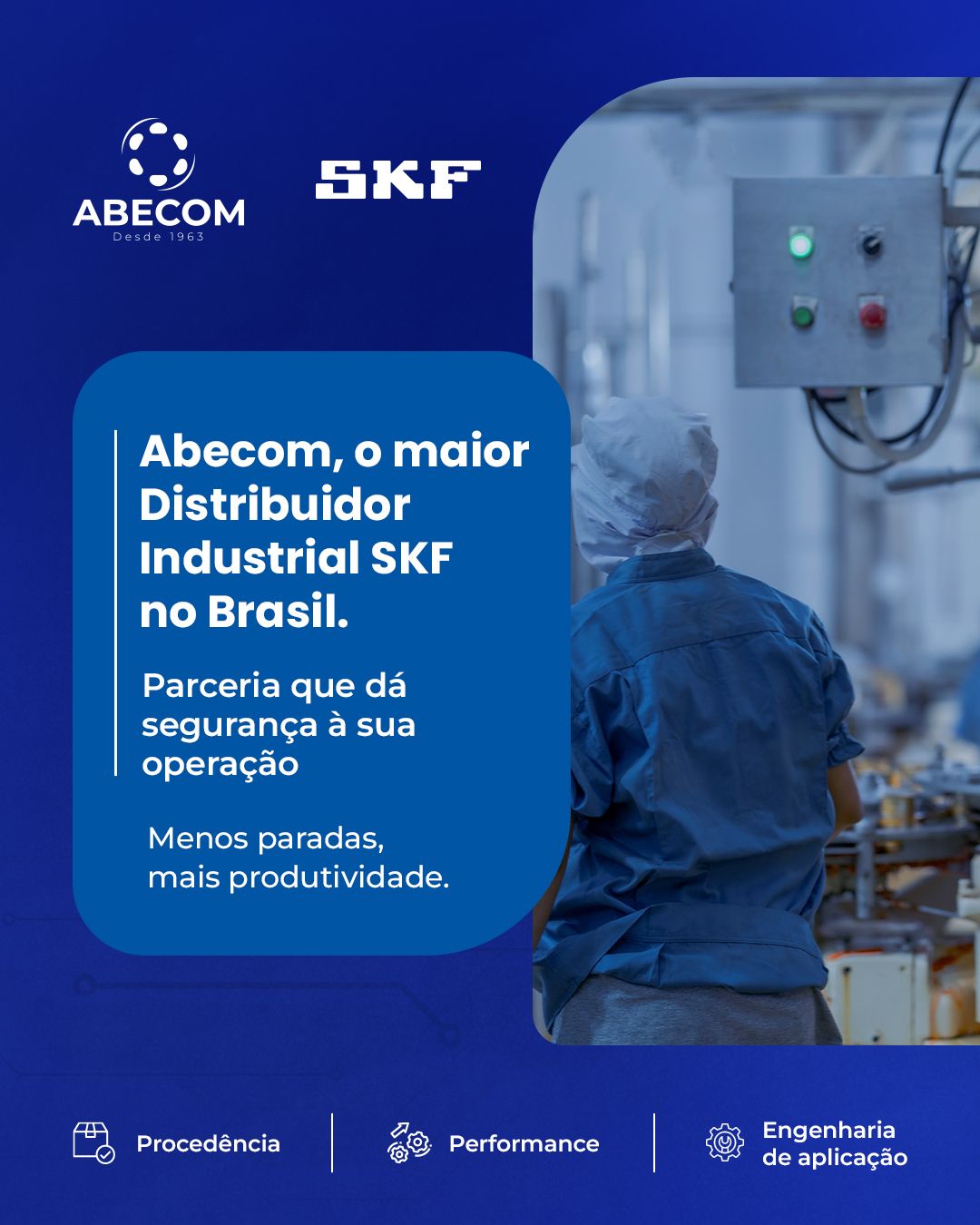 Abecom Rolamentos e Produtos de Borracha Oficial ad