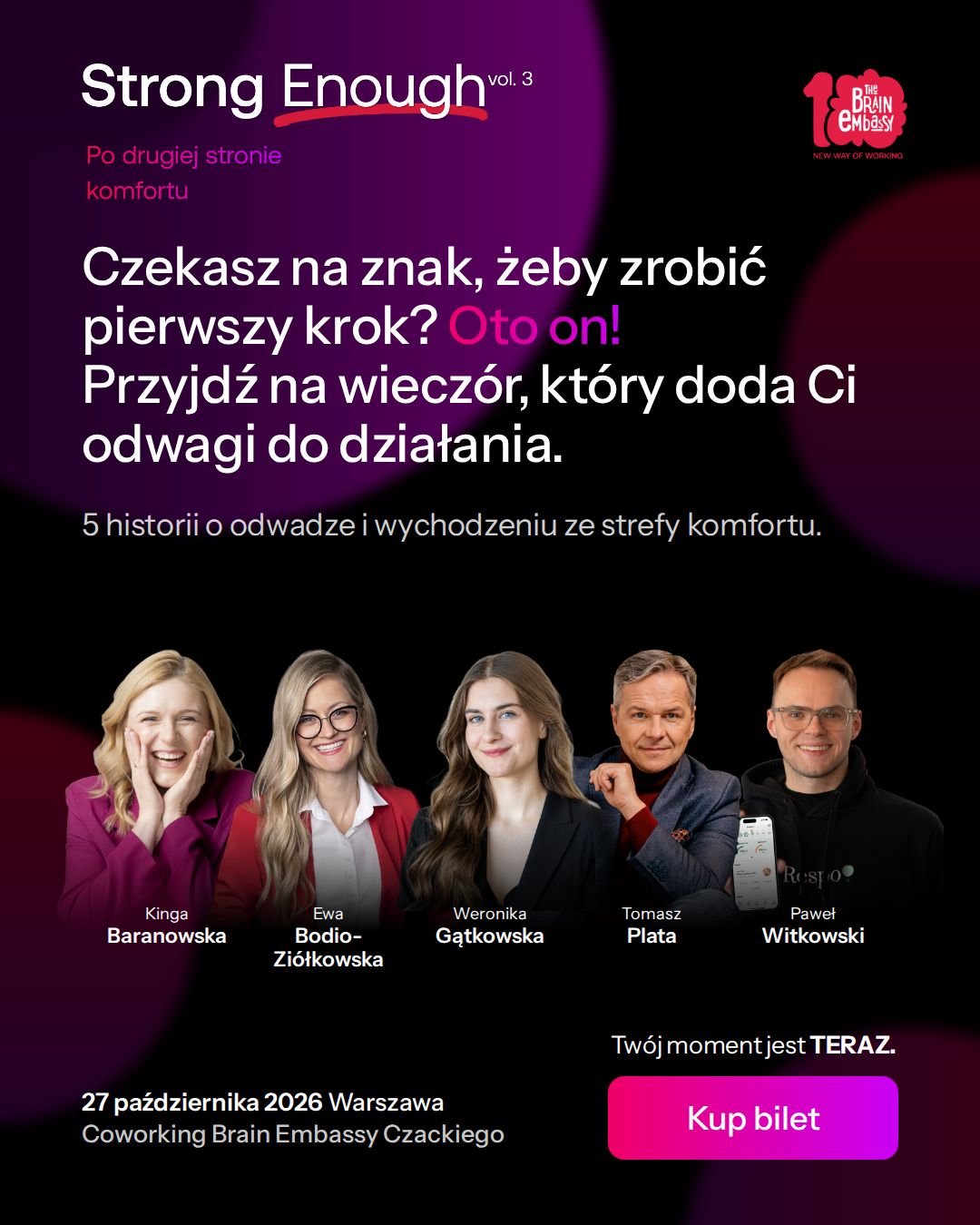 Brain Embassy Warsaw ad