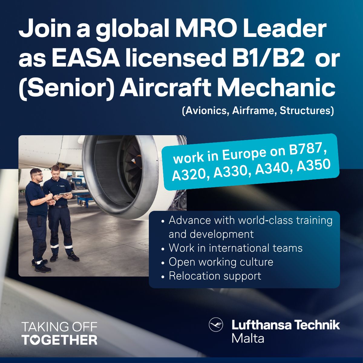 Lufthansa Technik Malta Ltd. ad