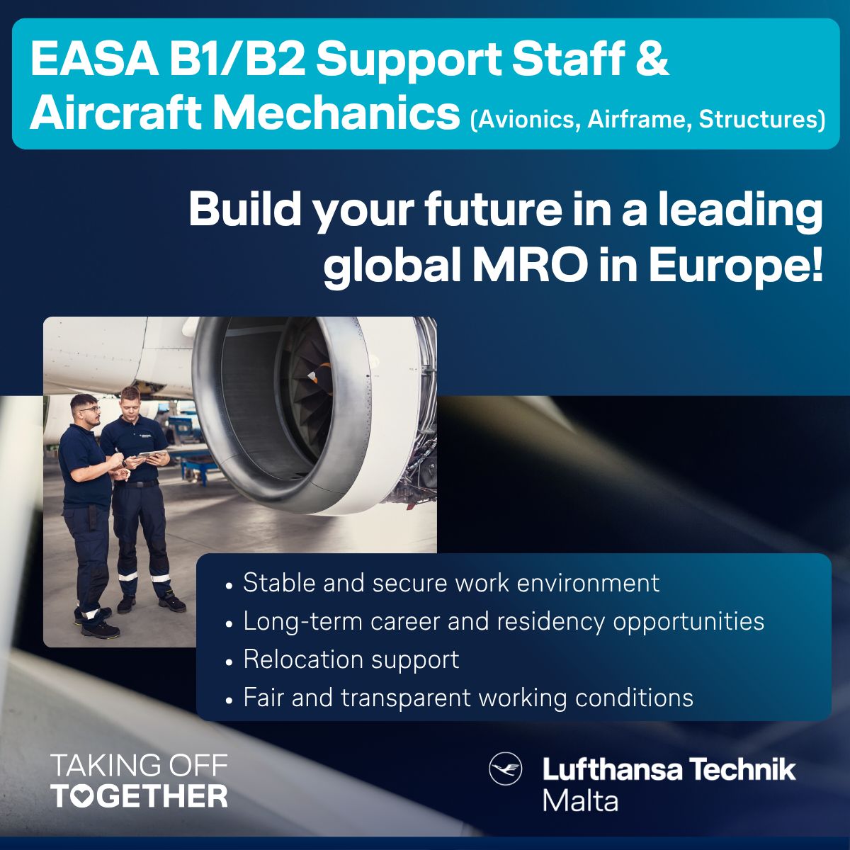 Lufthansa Technik Malta Ltd. ad