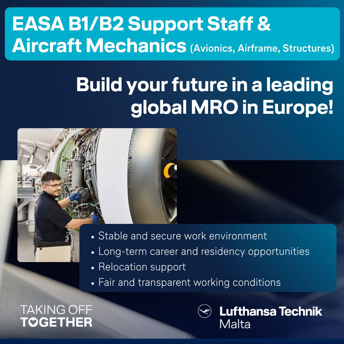 Lufthansa Technik Malta Ltd. ad