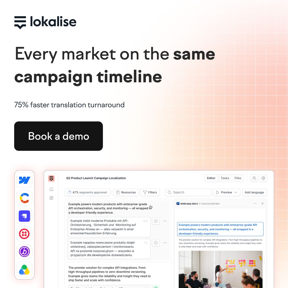 Lokalise ad