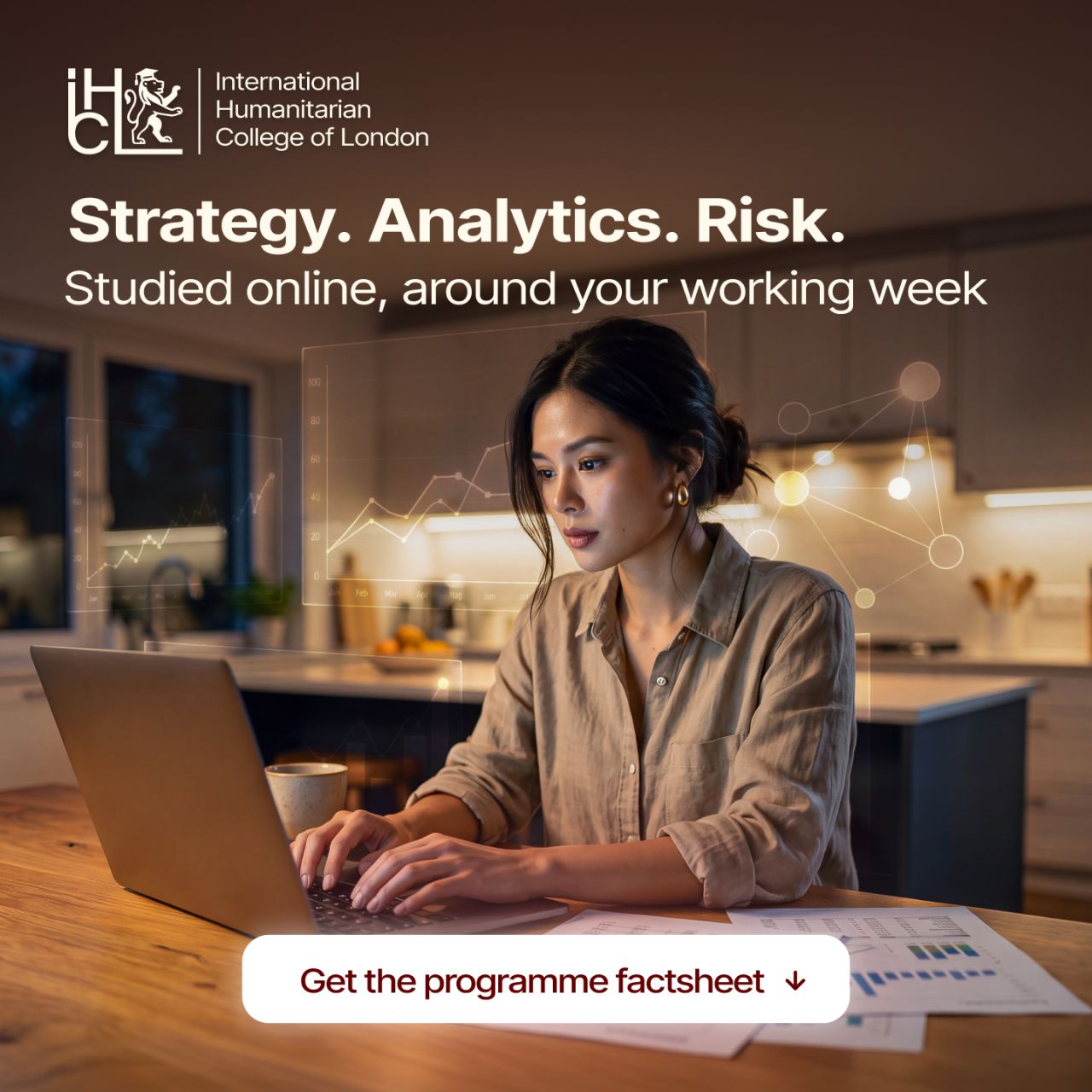 International Humanitarian College London | IHCL ad