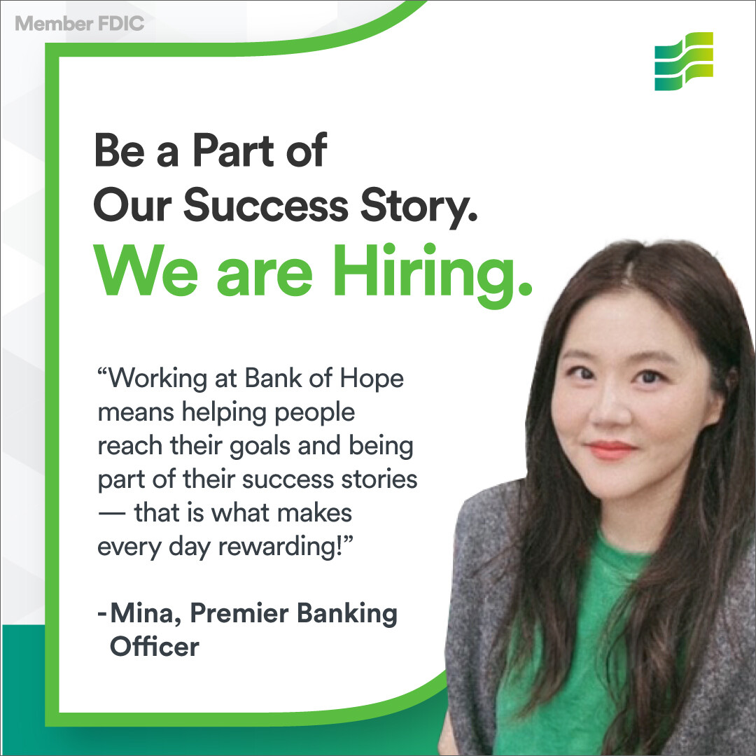 Bank of Hope ad